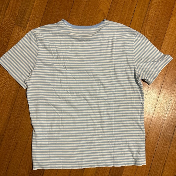 Polo Ralph Lauren - Blue and White Striped Men's Tee - Picture 4 of 4